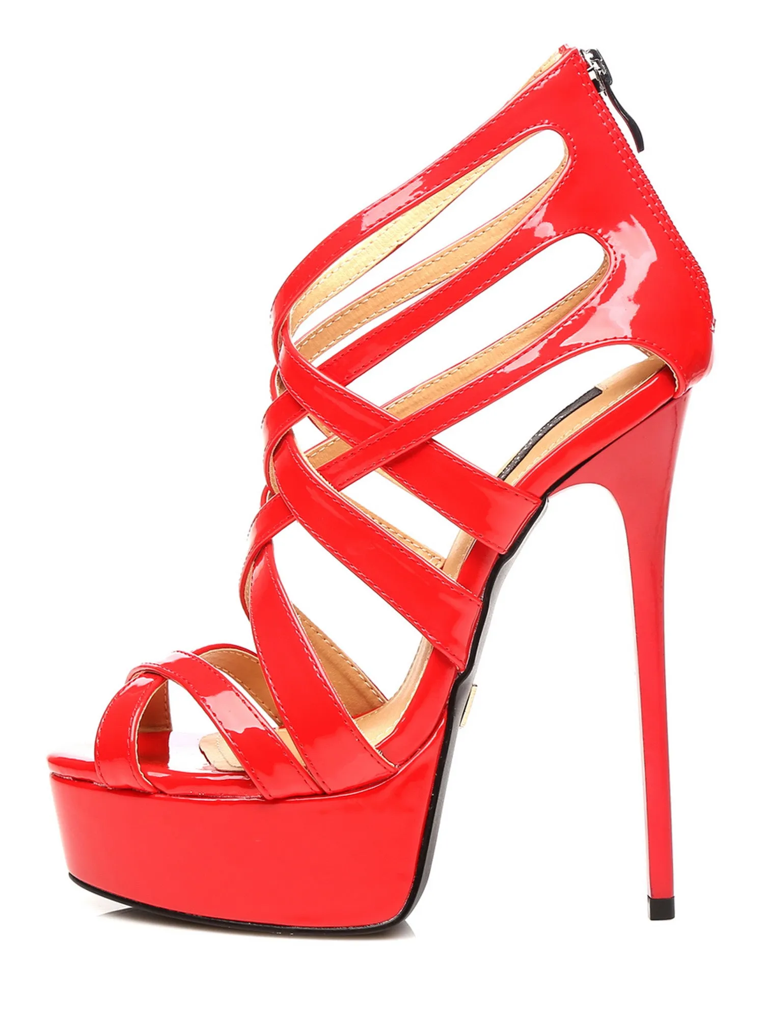 Miss Ziggy Sandals Red