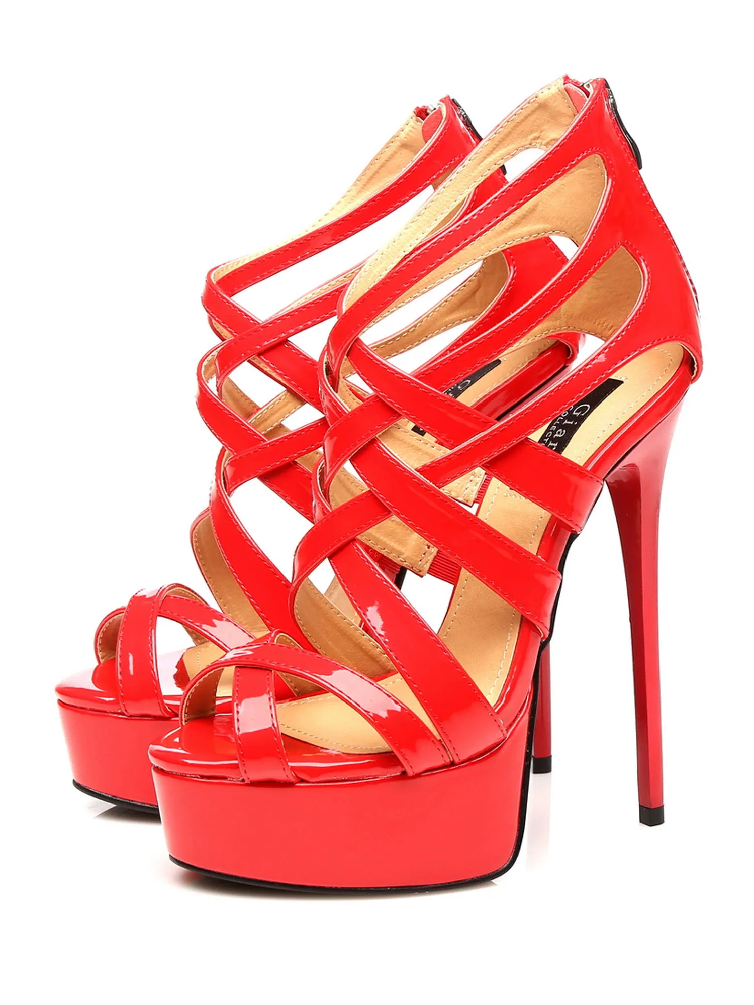 Miss Ziggy Sandals Red