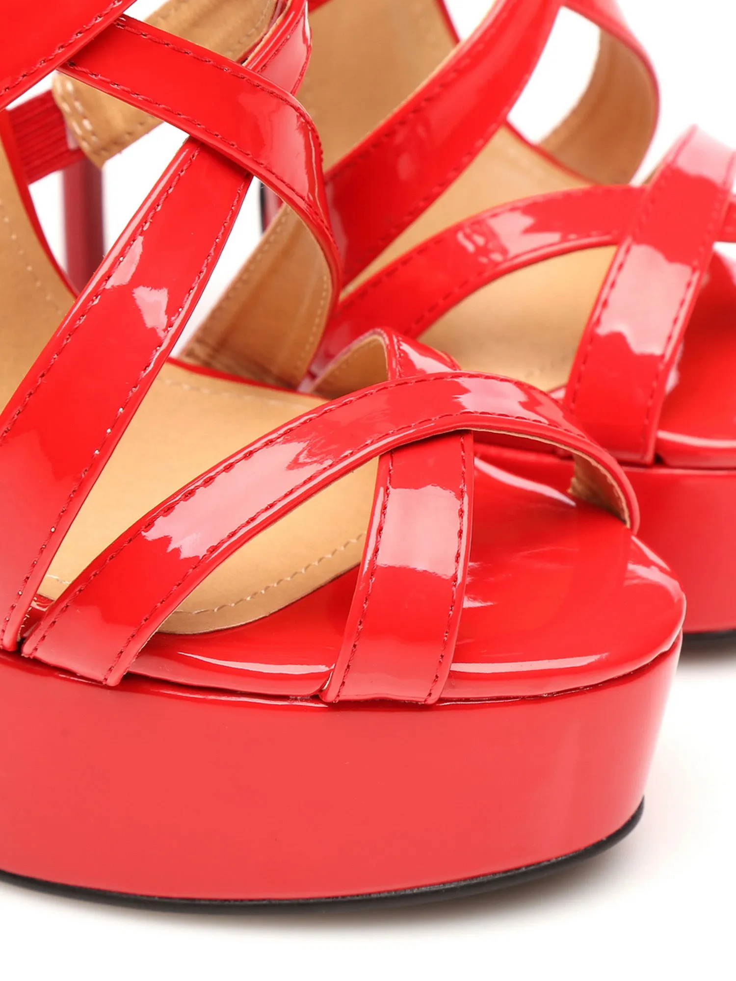 Miss Ziggy Sandals Red