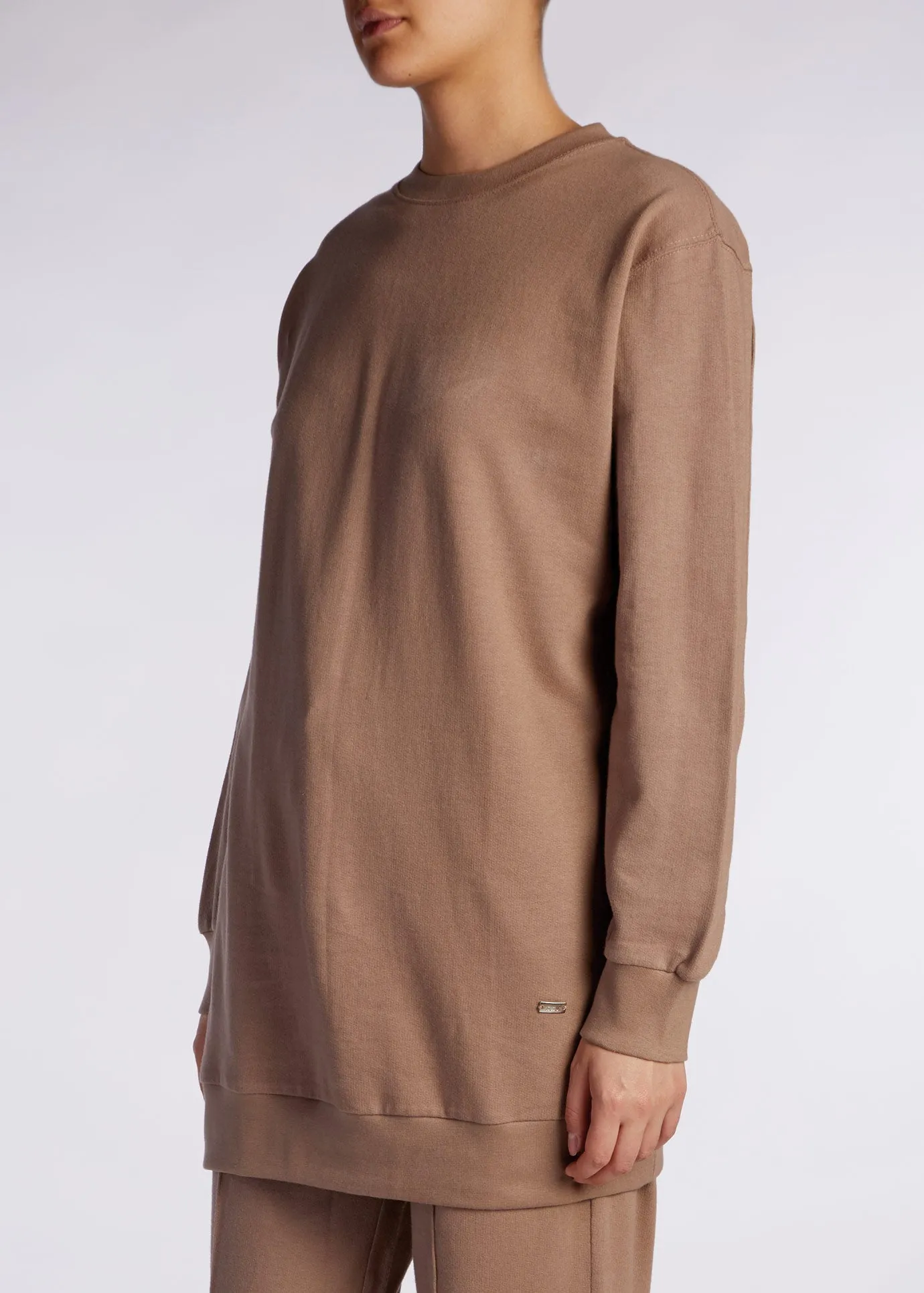 Modest Sweatshirt Khaki - Final Sale
