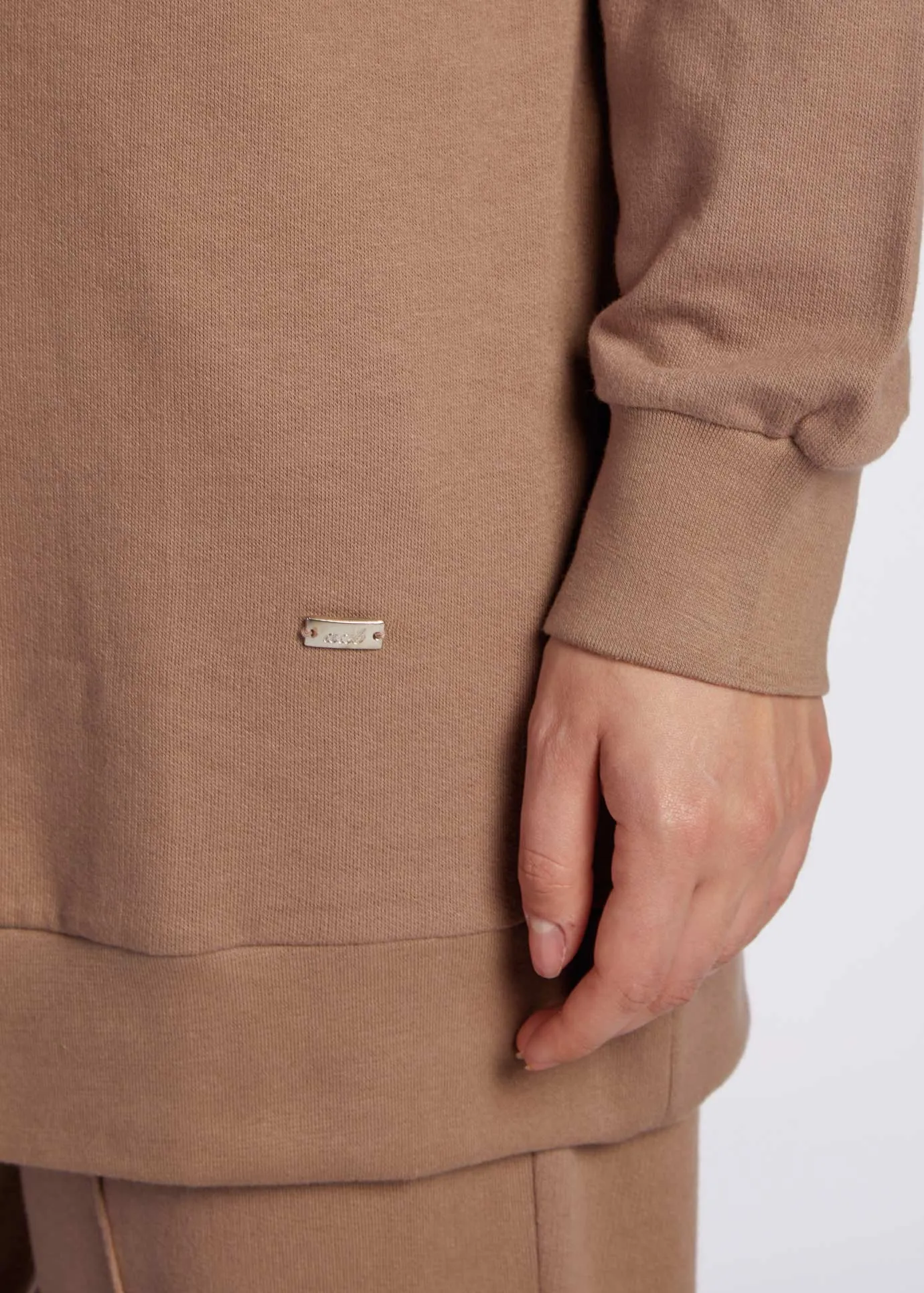 Modest Sweatshirt Khaki - Final Sale