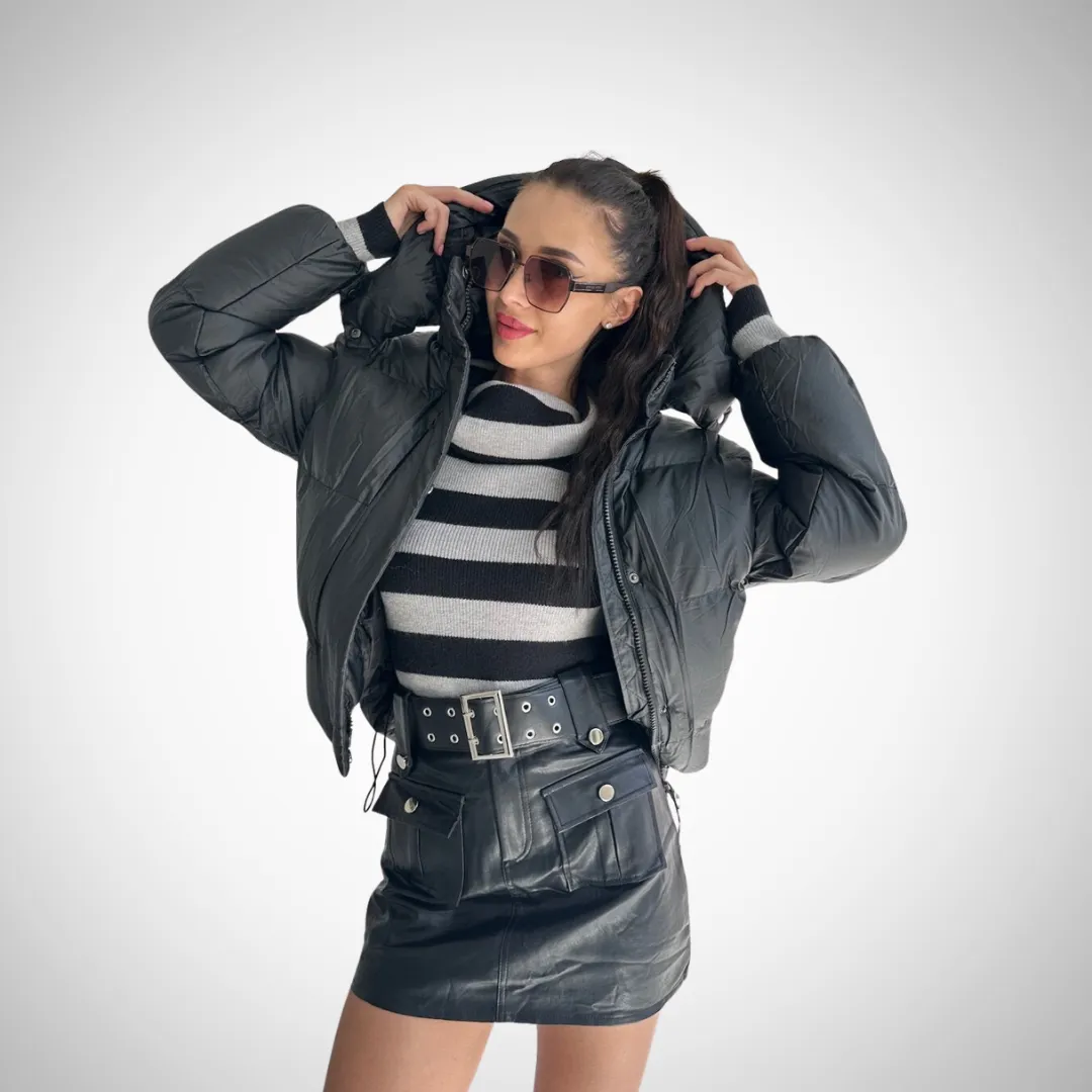 Nicole Hooded Puffer Jacket