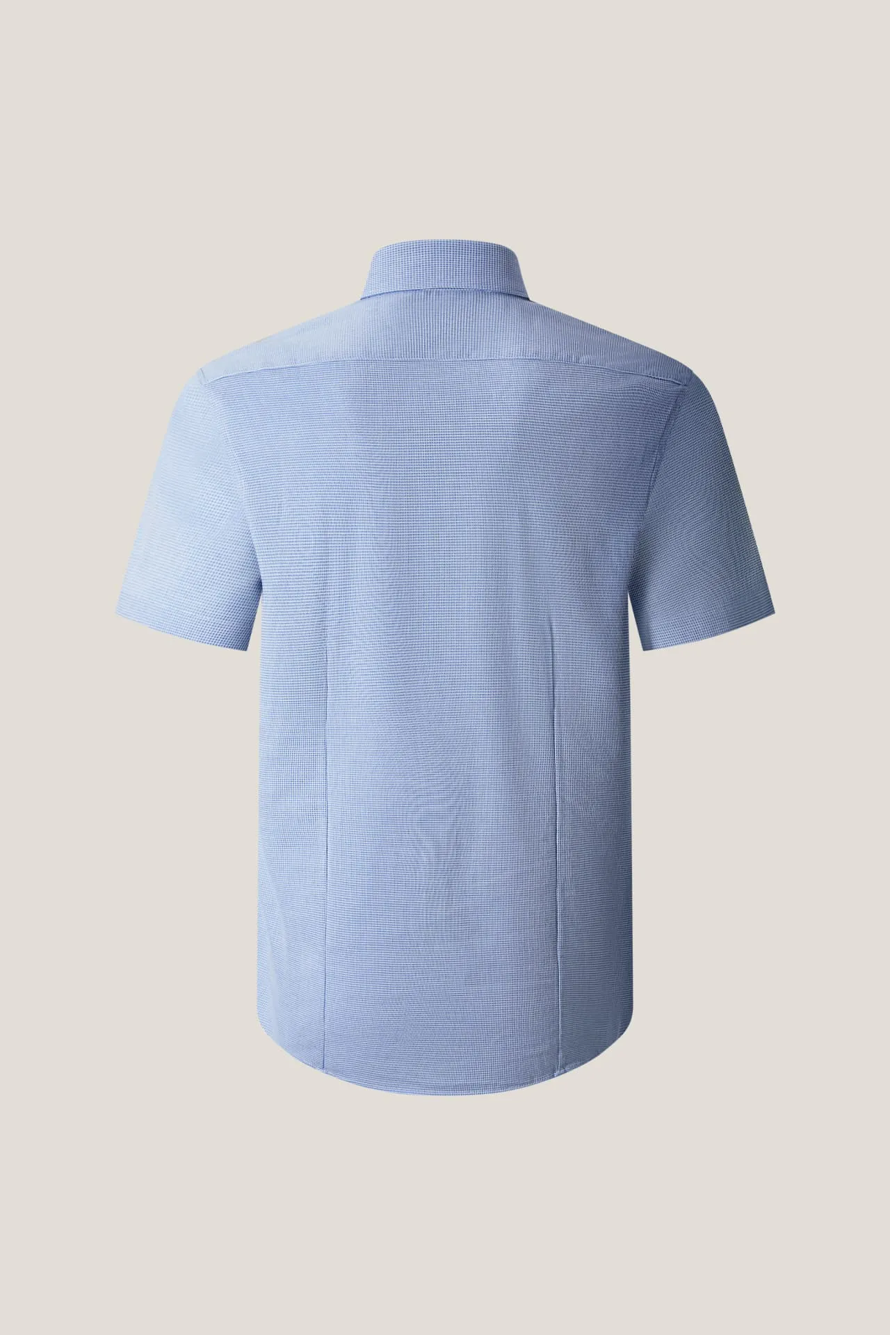 Non-Iron Easy Care Smart Fit 2 Tone Short Sleeve Shirt