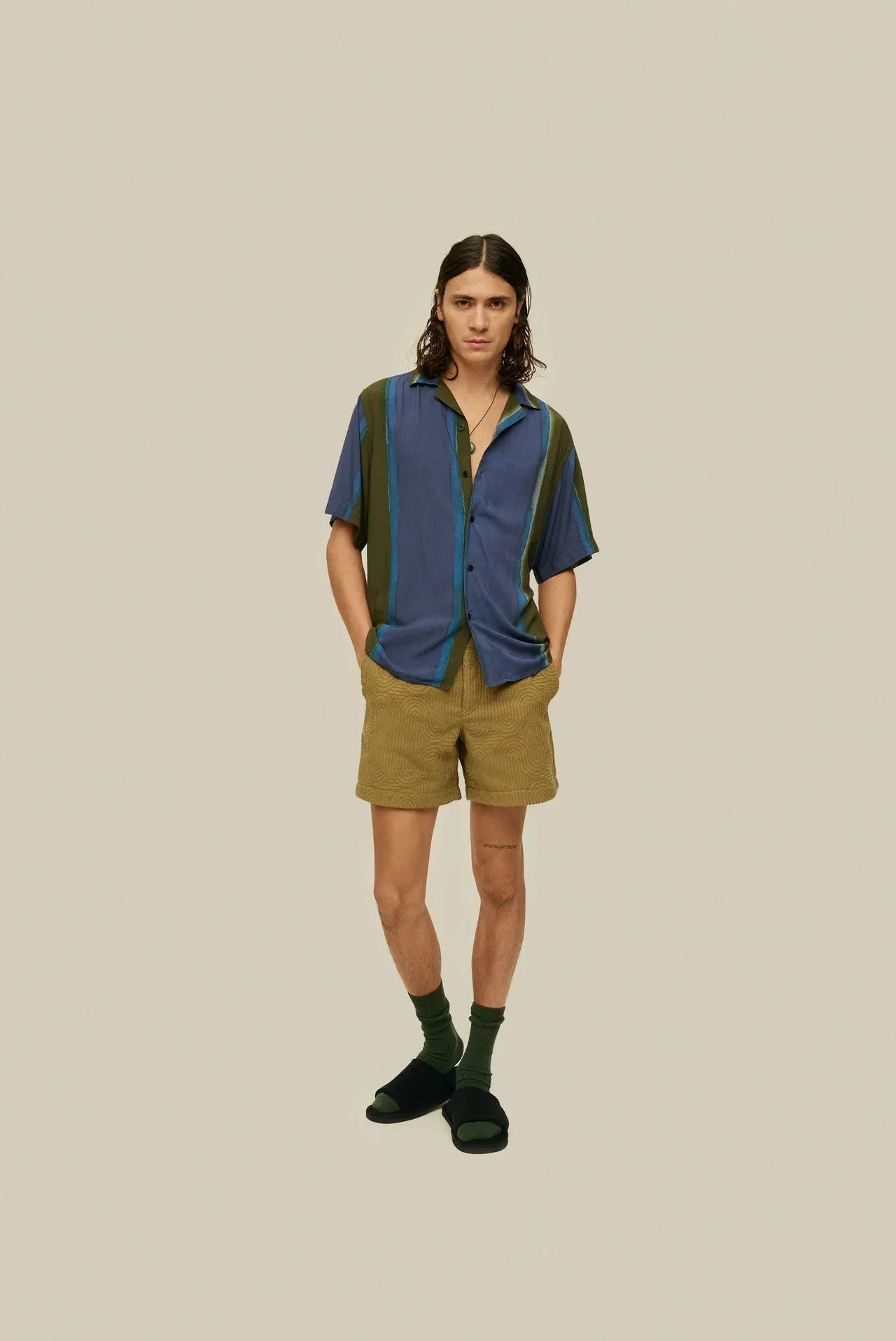 OAS Viscose Shirt - Murky Mist