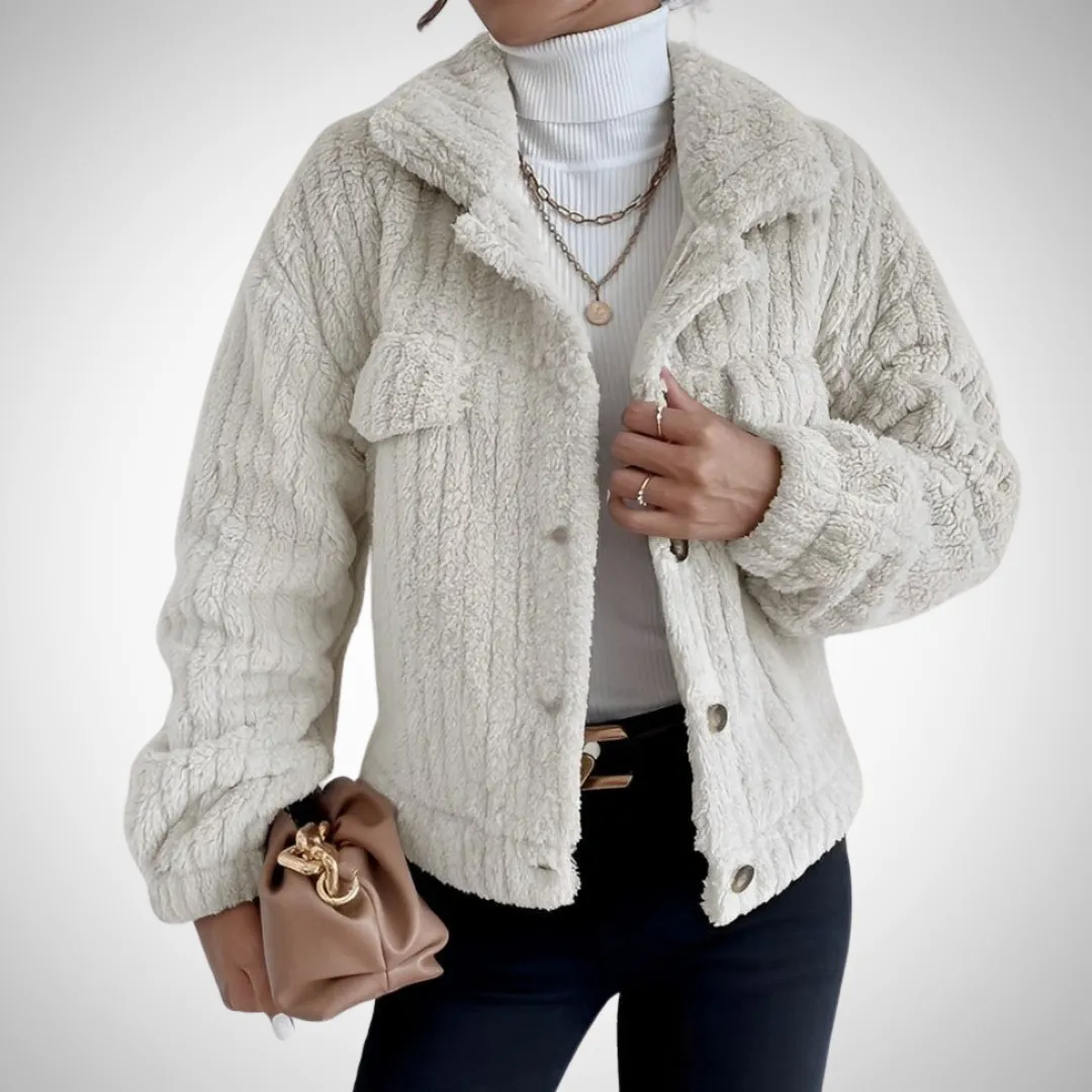 Ophelia Plush Textured Jacket