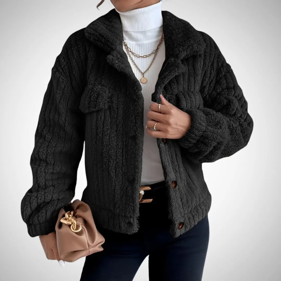 Ophelia Plush Textured Jacket