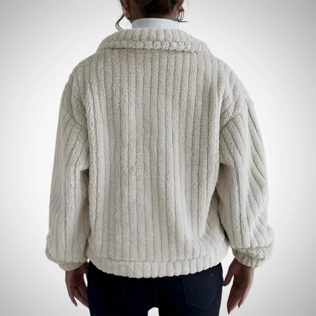Ophelia Plush Textured Jacket