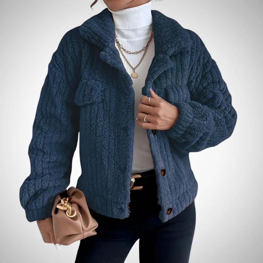 Ophelia Plush Textured Jacket
