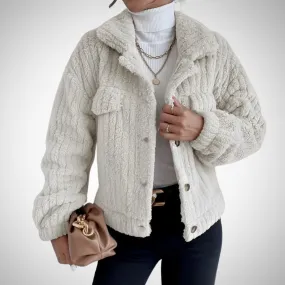 Ophelia Plush Textured Jacket
