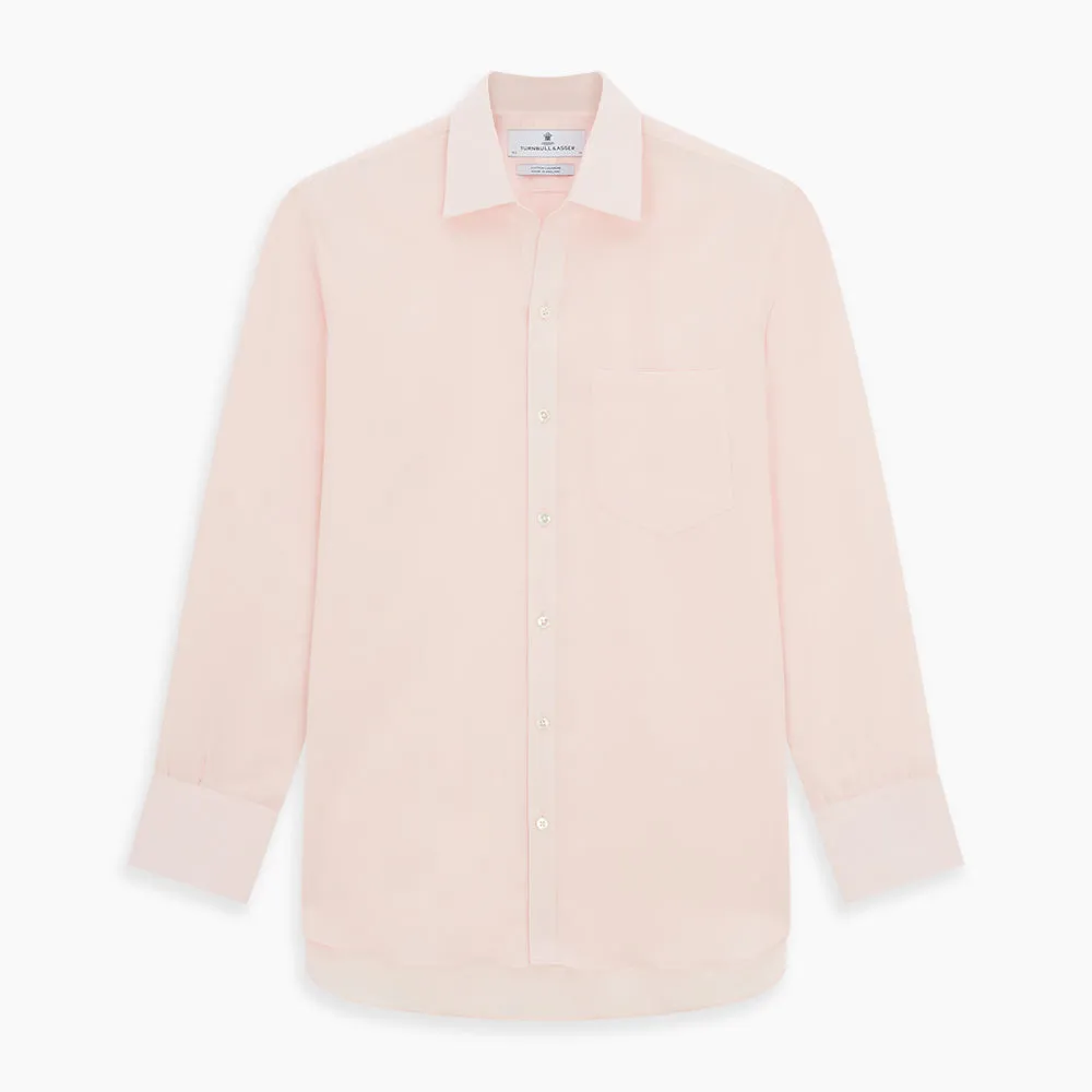Pale Pink Cotton Cashmere Chelsea Shirt