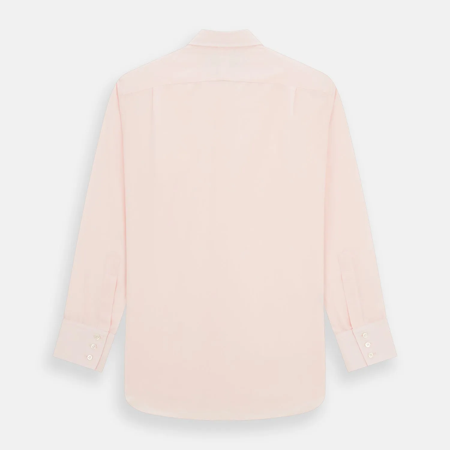 Pale Pink Cotton Cashmere Chelsea Shirt