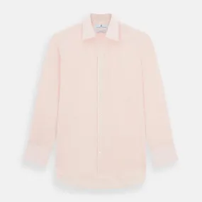 Pale Pink Cotton Cashmere Chelsea Shirt