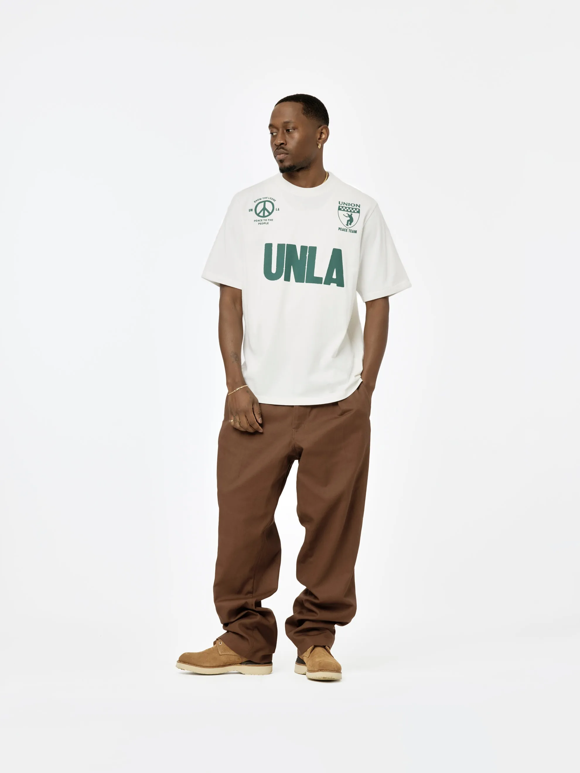Peace Team Tee (Optic White)