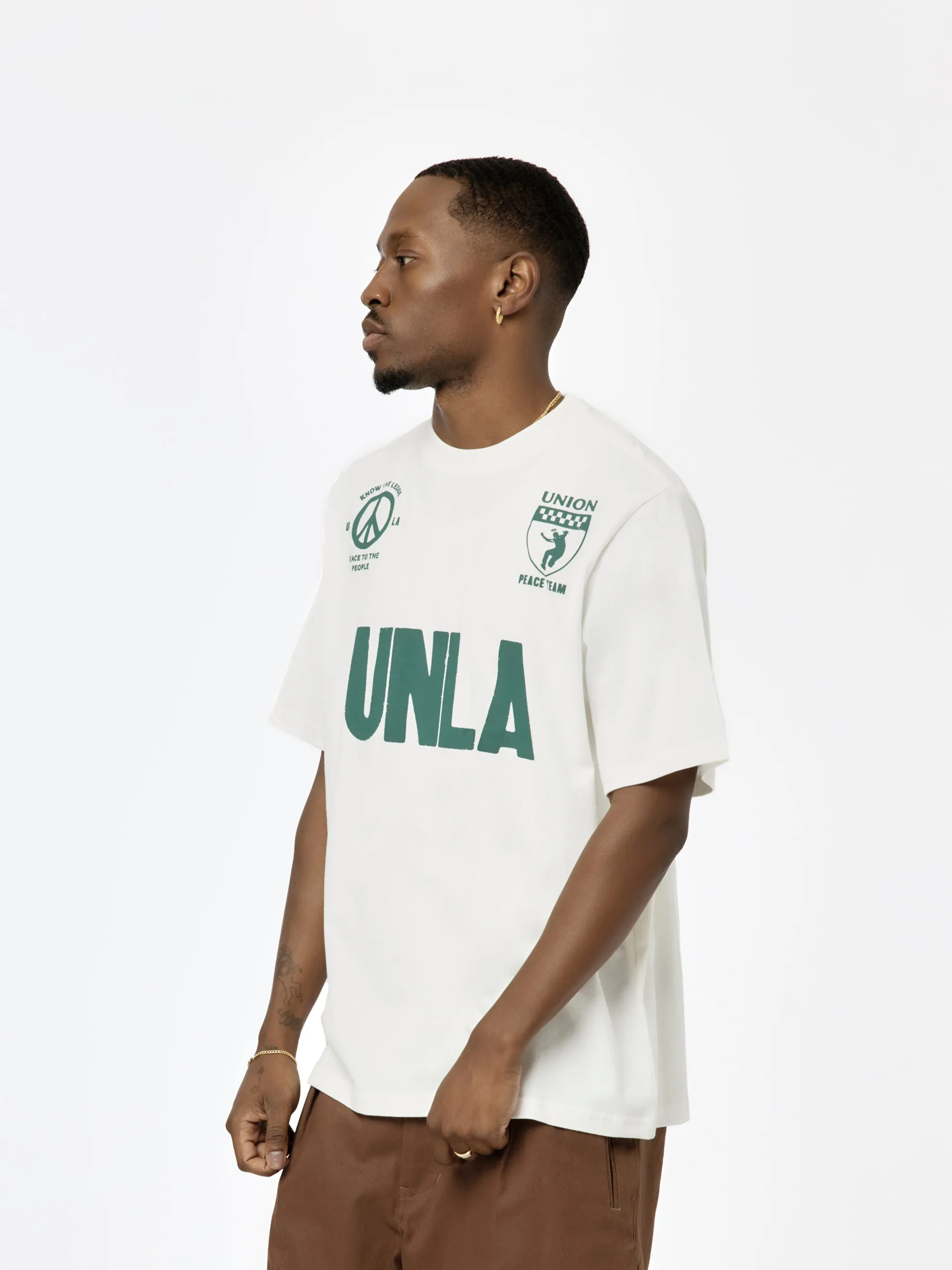 Peace Team Tee (Optic White)