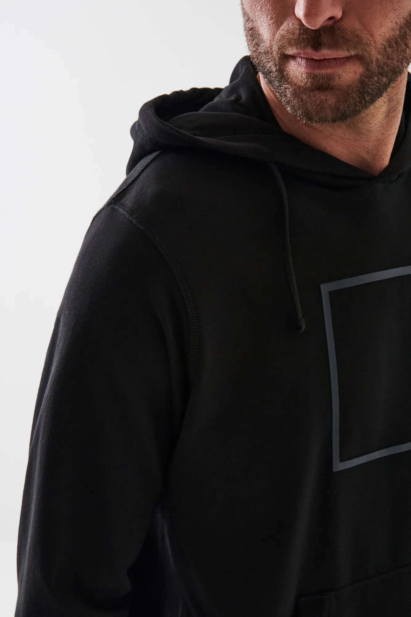 Pima Cotton French Terry Graphic Hoodie