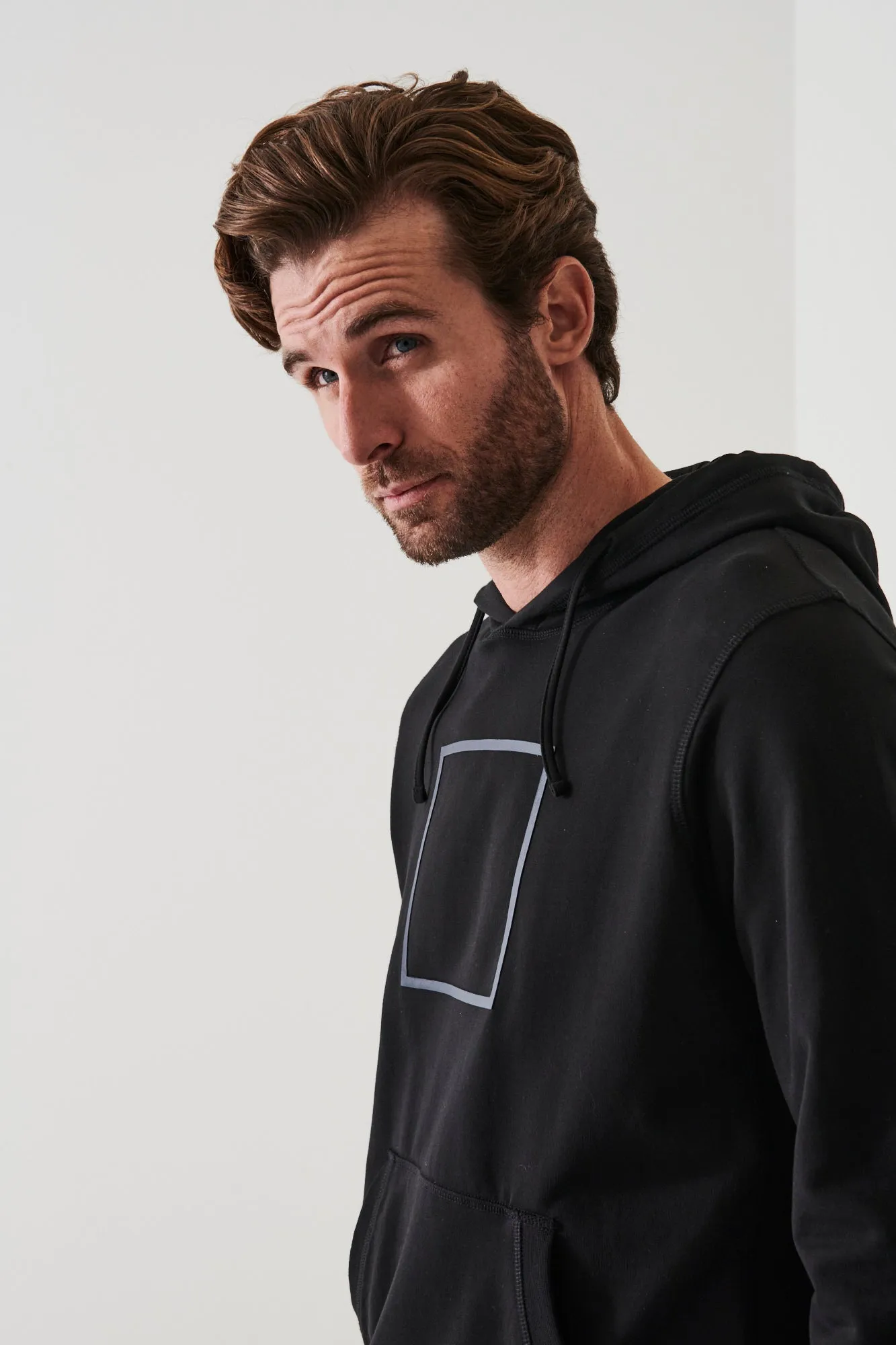 Pima Cotton French Terry Graphic Hoodie