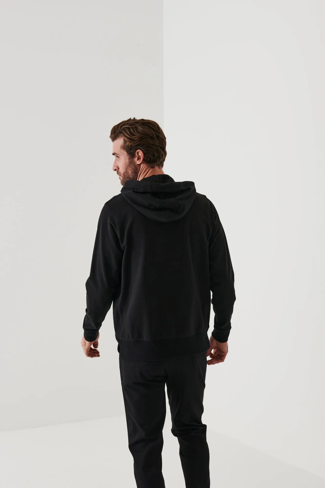 Pima Cotton French Terry Graphic Hoodie