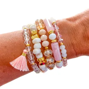 Pink Paradise Bracelet Stack