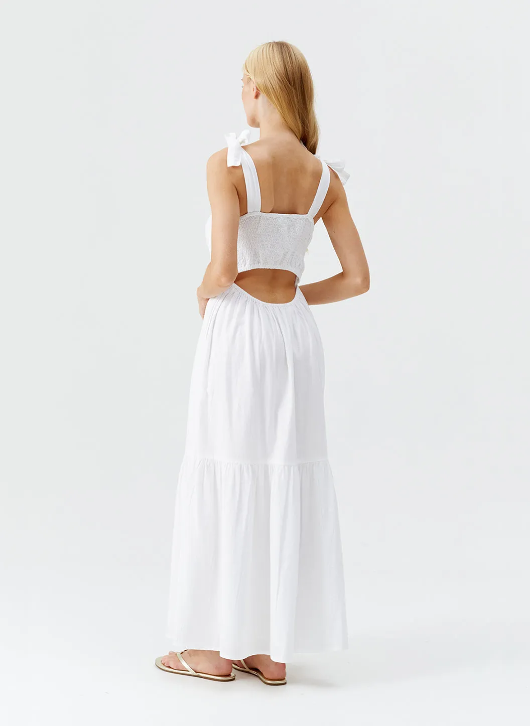 Posie White Dress