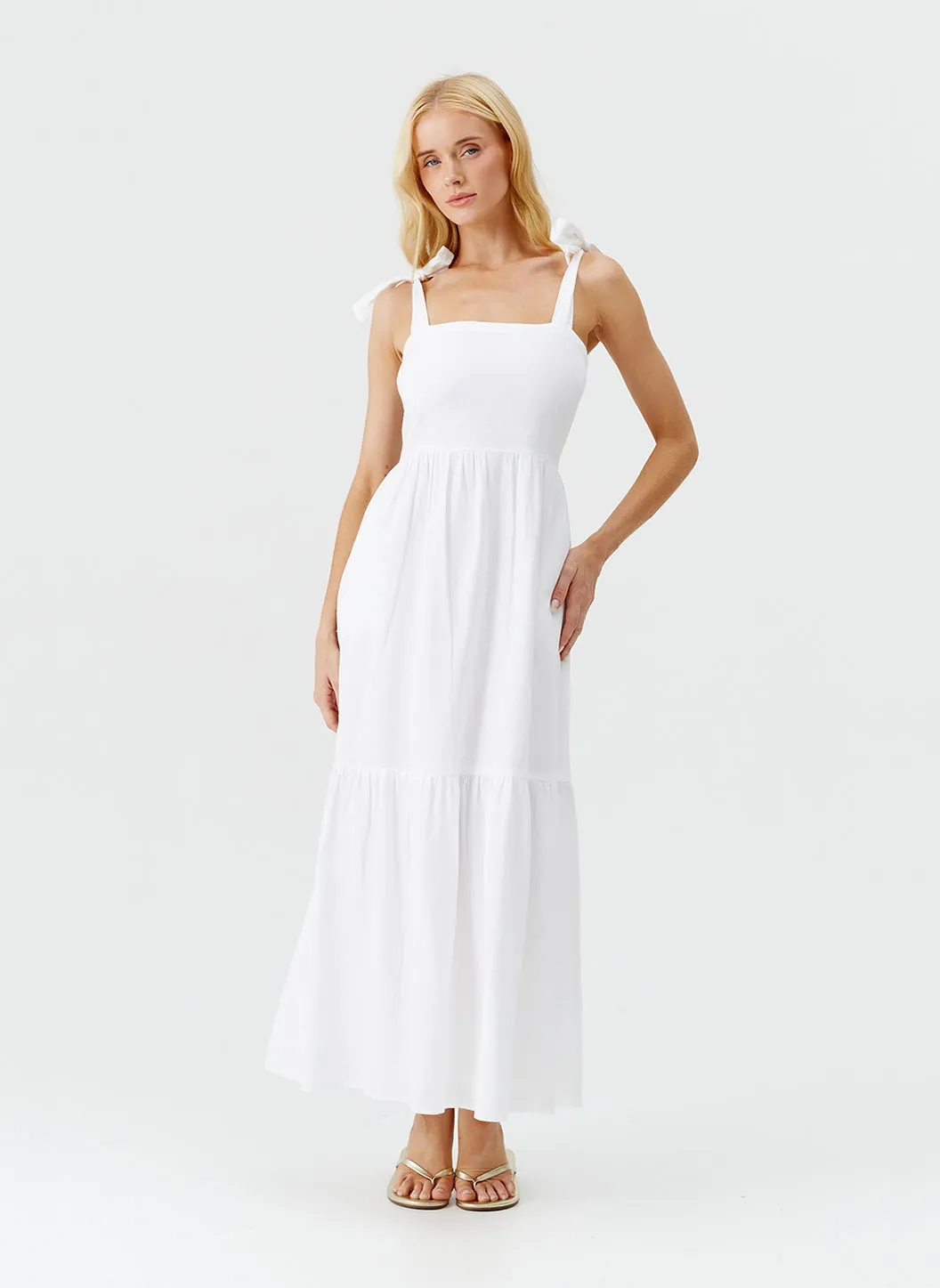 Posie White Dress