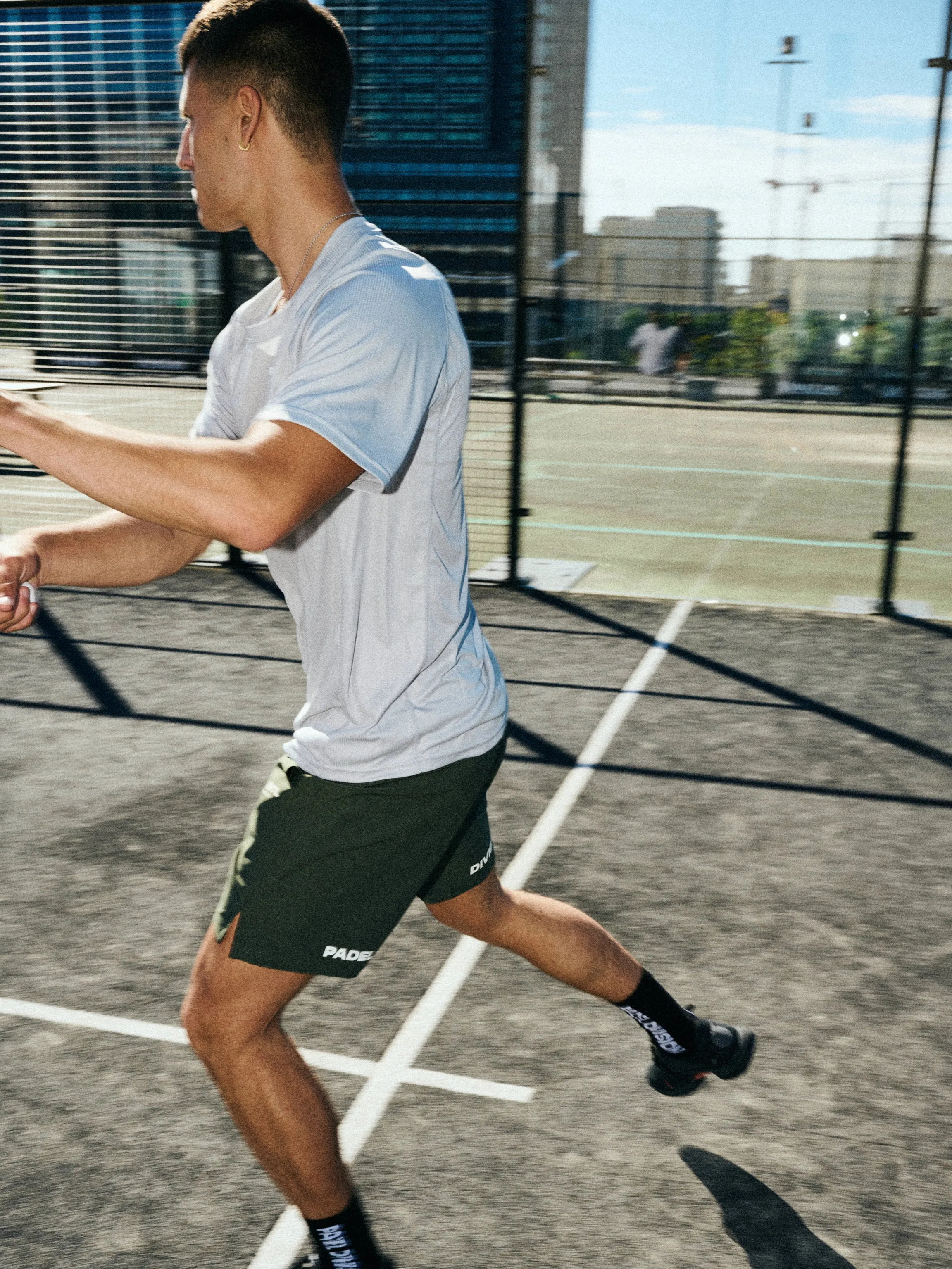 QUICK DRY PADEL T-SHIRT (STONE)