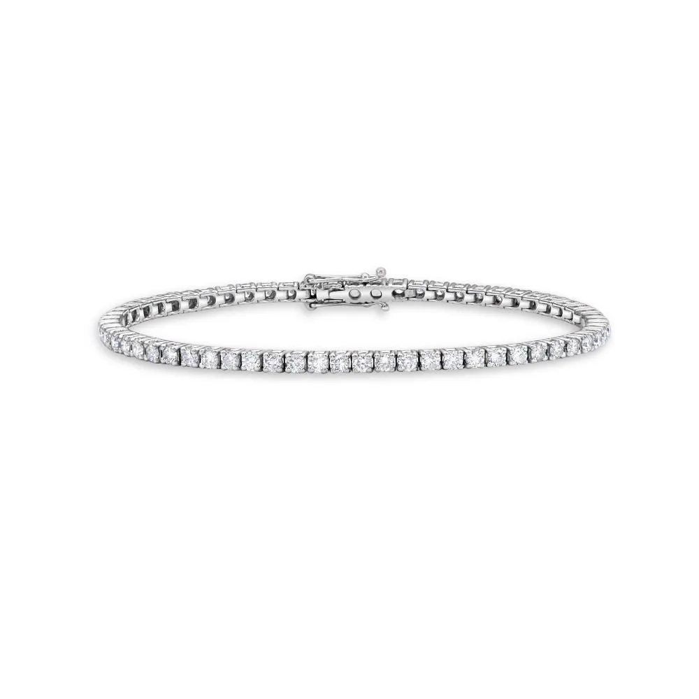 Ready to Ship Diamond Tennis Bracelet (1.00 ct.) 4-Prongs Setting - Made in Italy