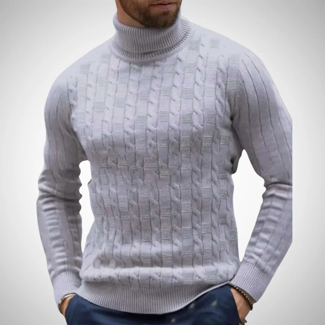 Rikard Turtleneck Knitted Sweater