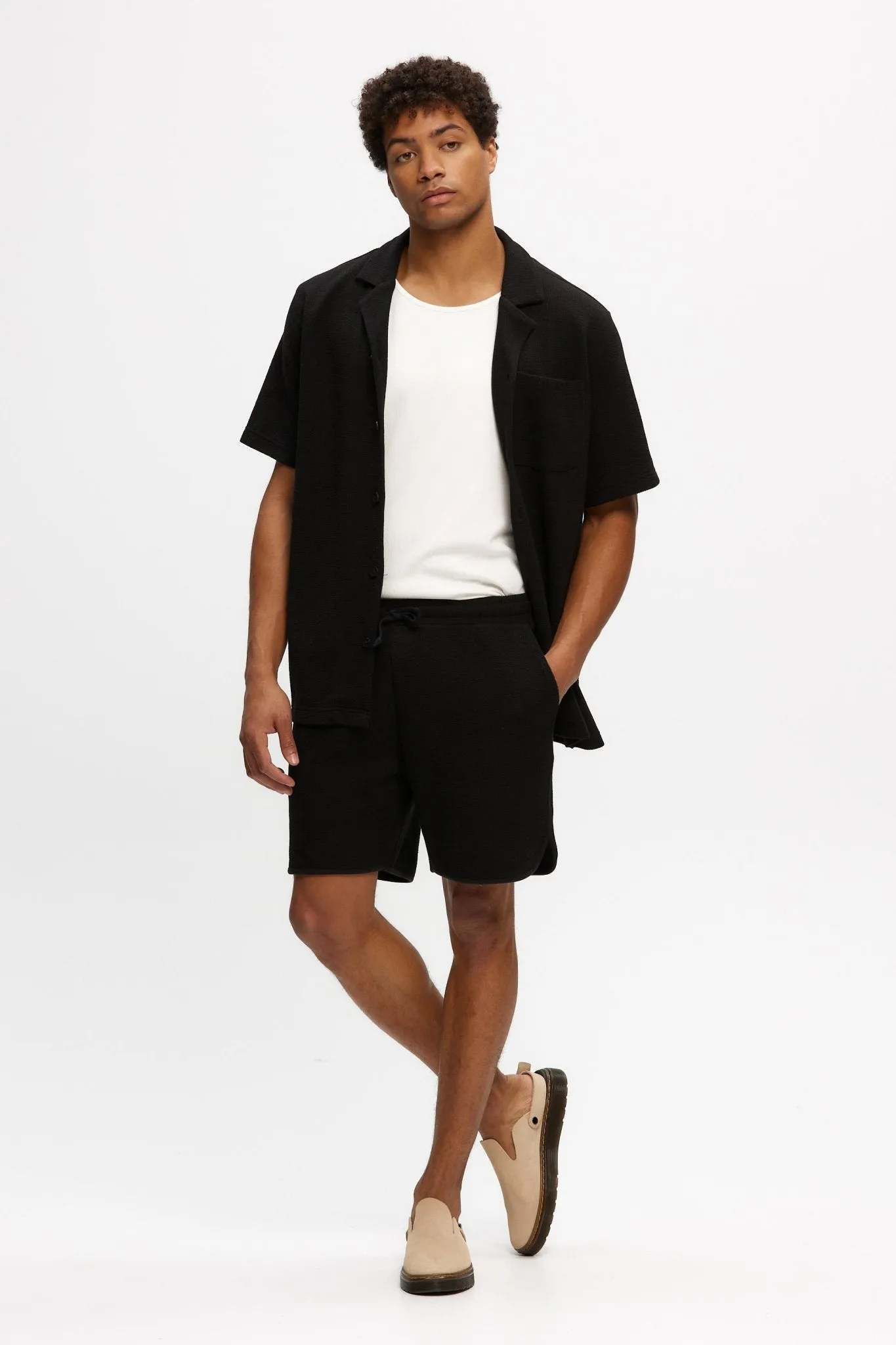 Seersucker Rib Yacht Shirt