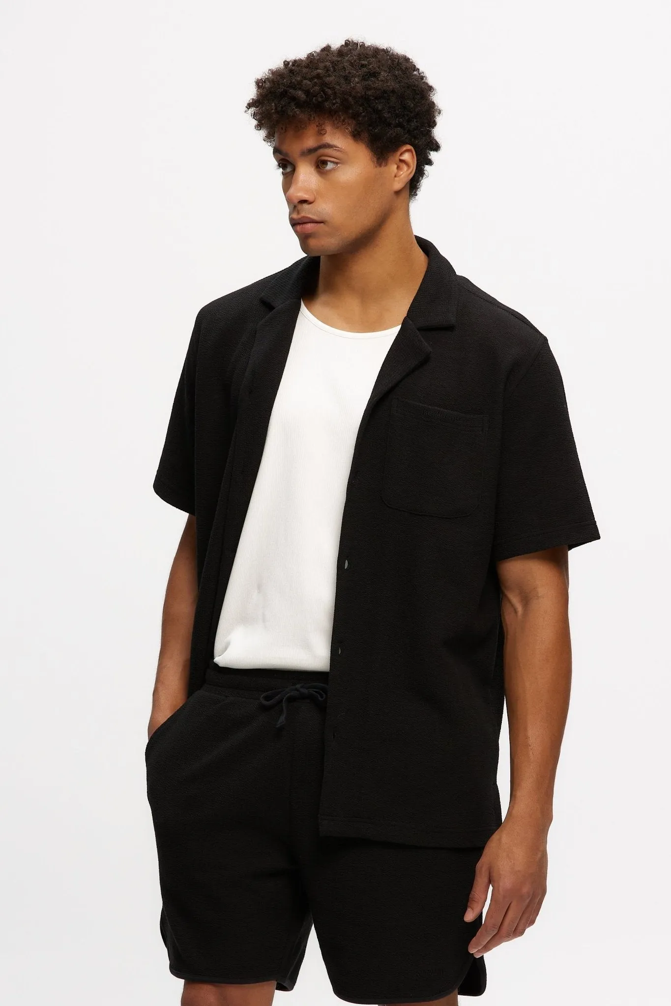 Seersucker Rib Yacht Shirt