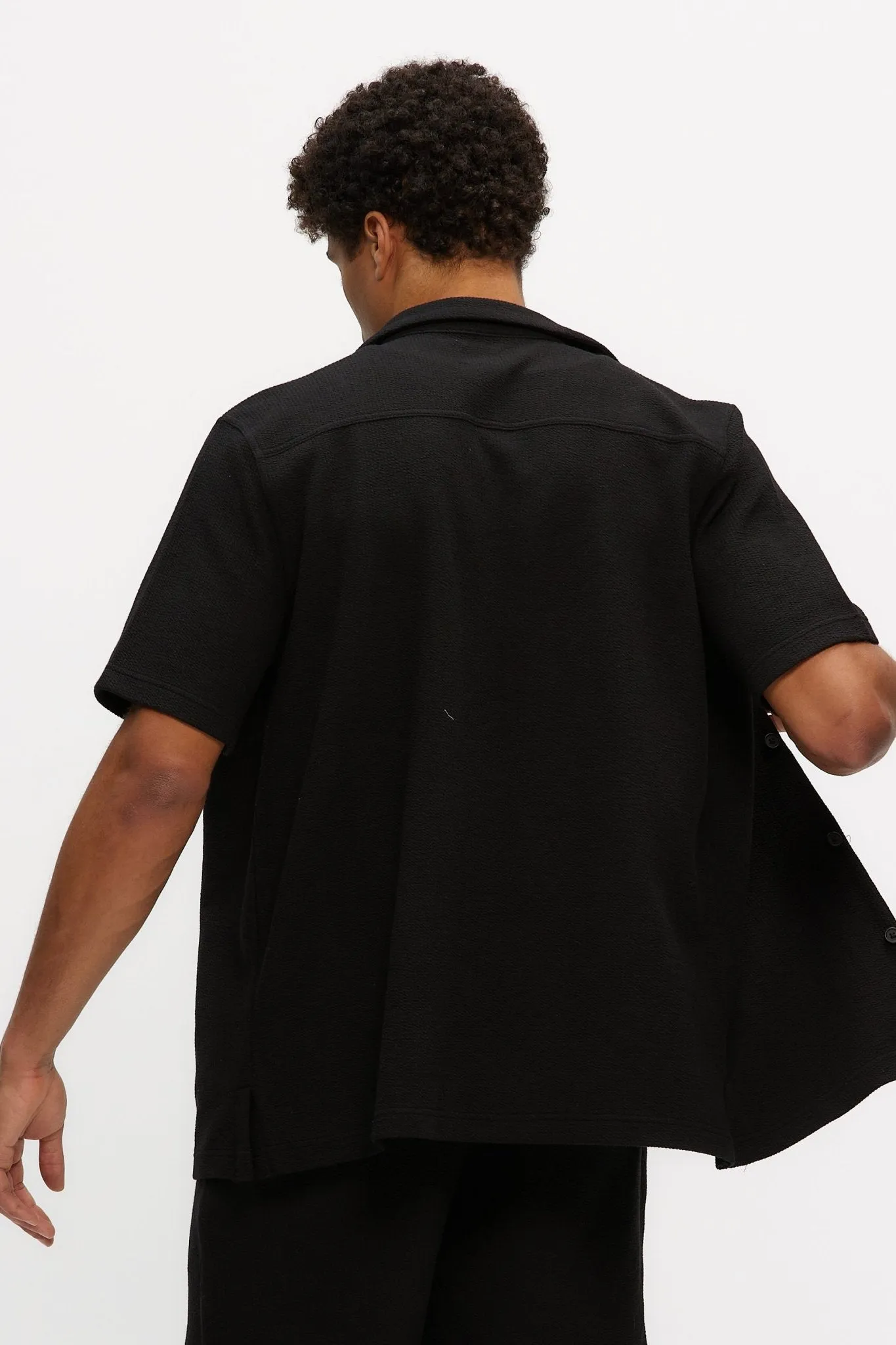 Seersucker Rib Yacht Shirt