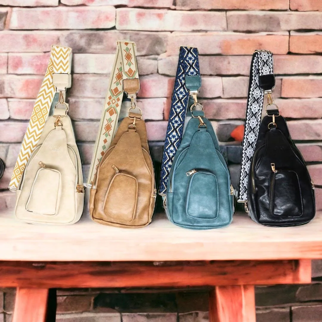 Sling Cross Body Bag | Hailey Ivory