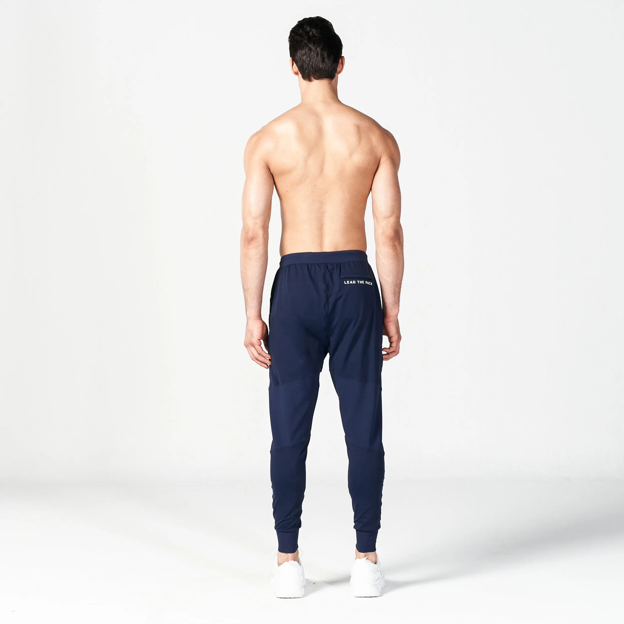 Statement Ribbed Joggers Reimagined SS23 - Navy