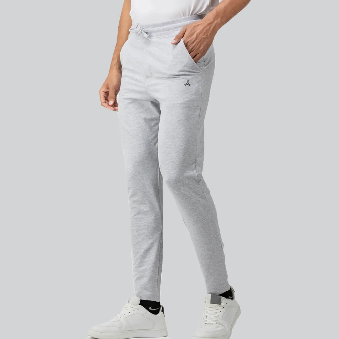 Straight Joggers - heather grey