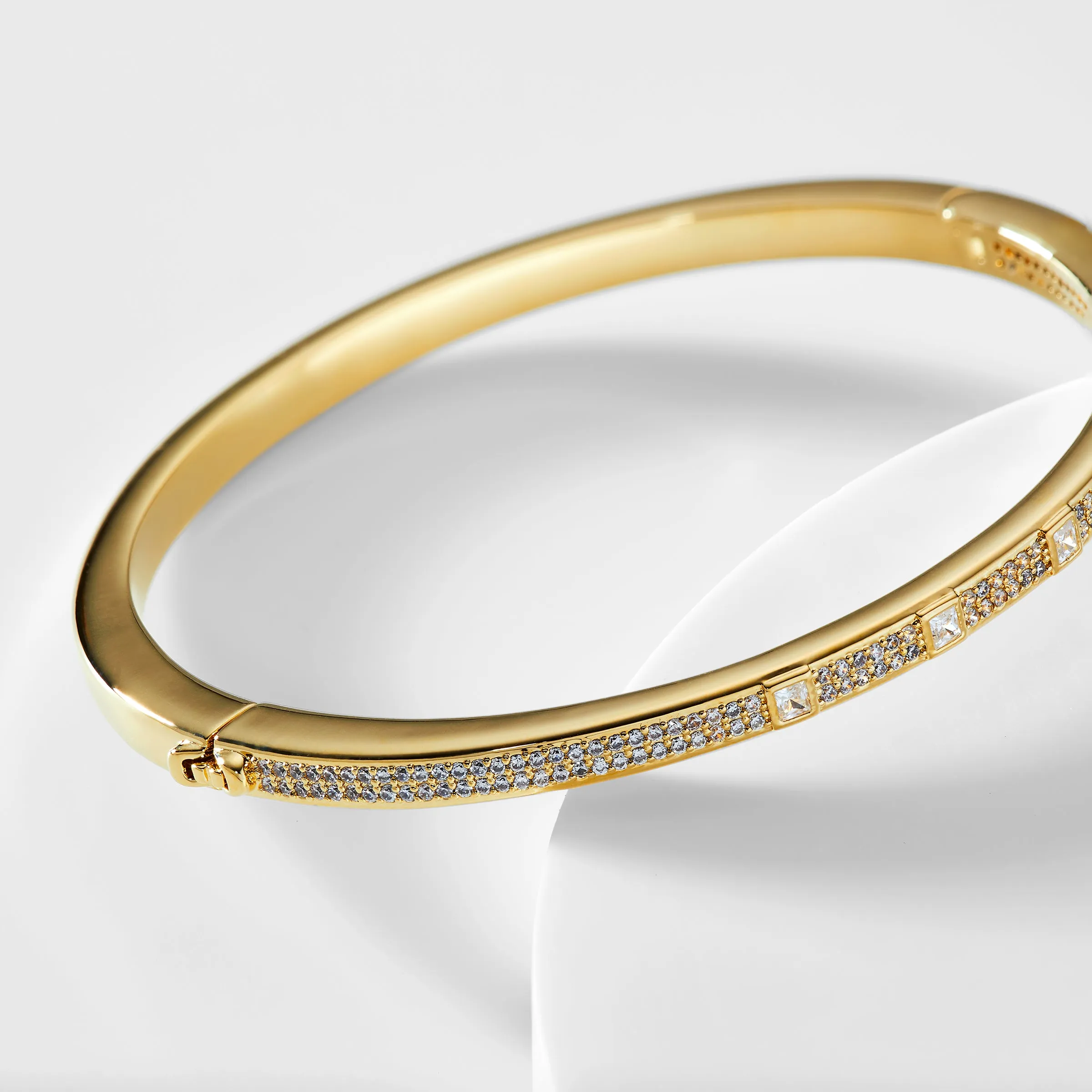 SUPERSTACK PAVE HINGE BRACELET