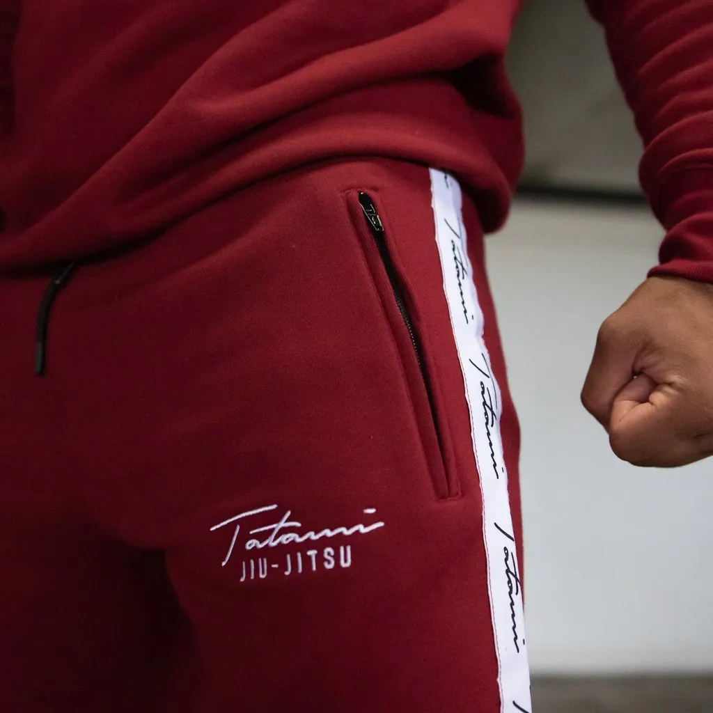 Tatami "Autograph" Joggers - Burgundy