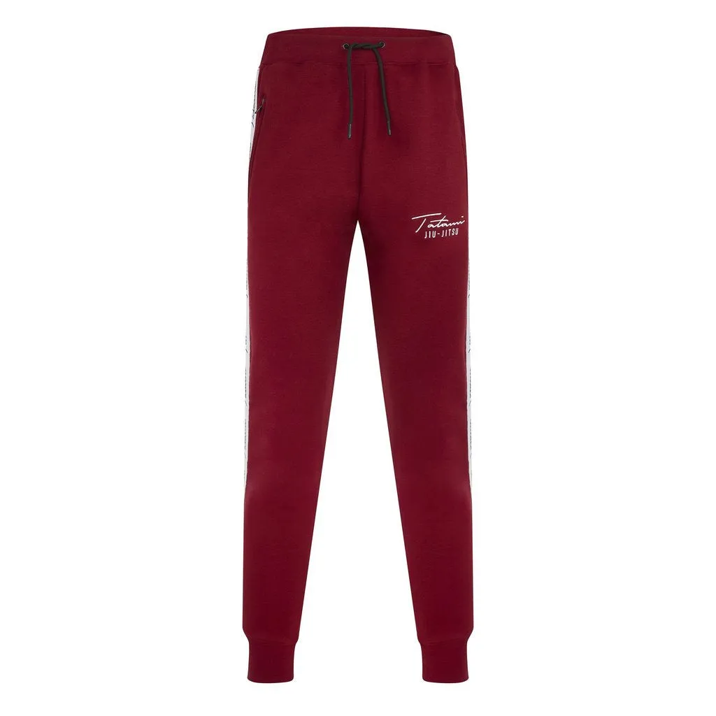 Tatami "Autograph" Joggers - Burgundy