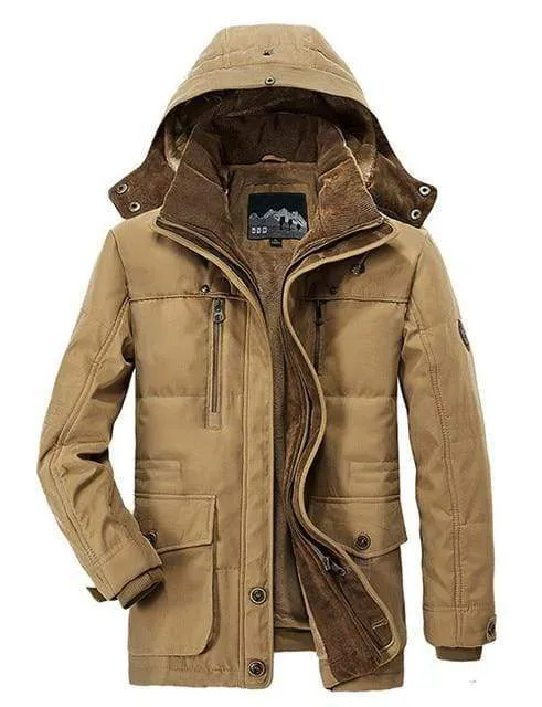 Thick Quality Cotton Fleece Parkas
