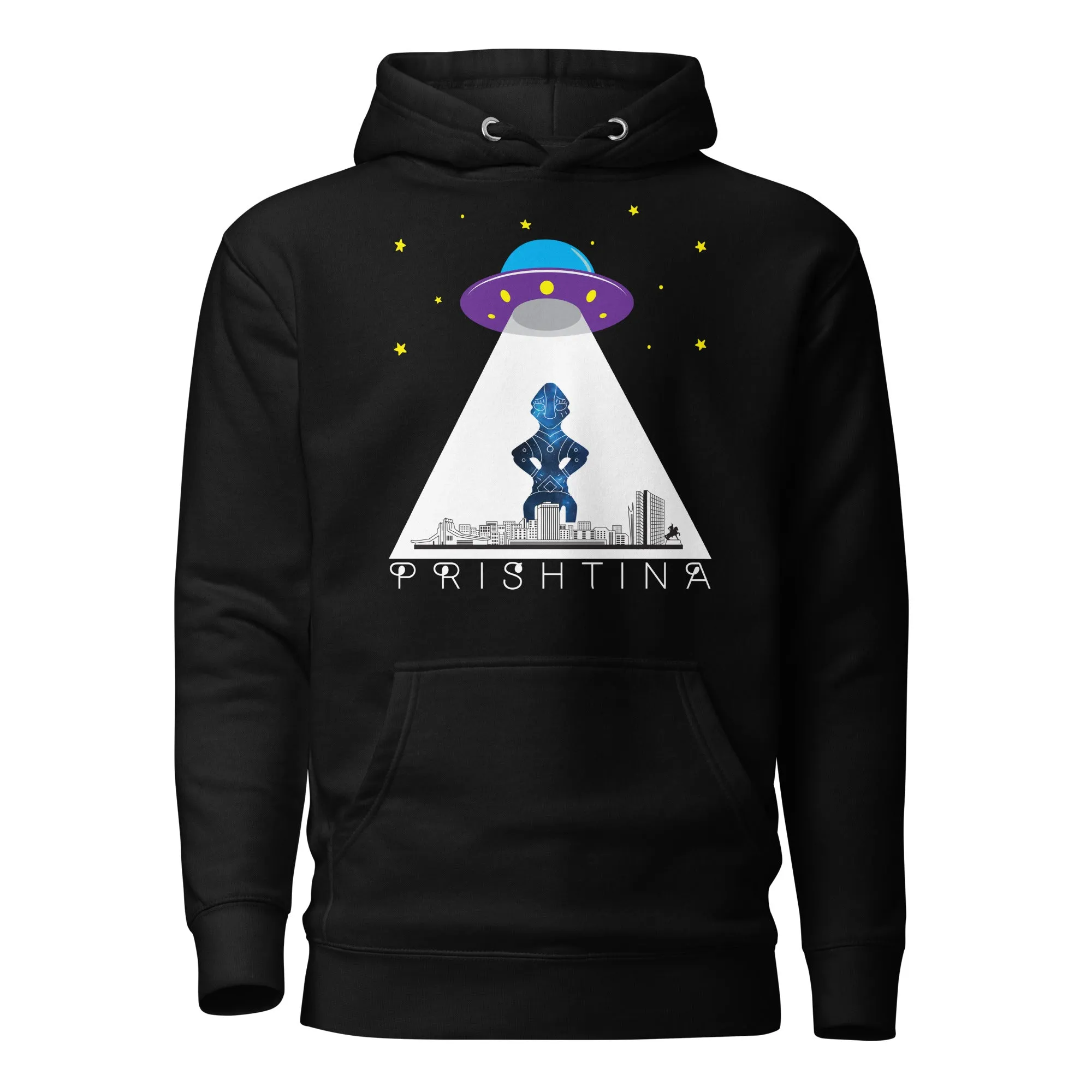 UFO Over Prishtina Hoodie
