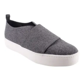 VINCE SLIP-ON PLATFORM SNEAKERS GRAY 11 US