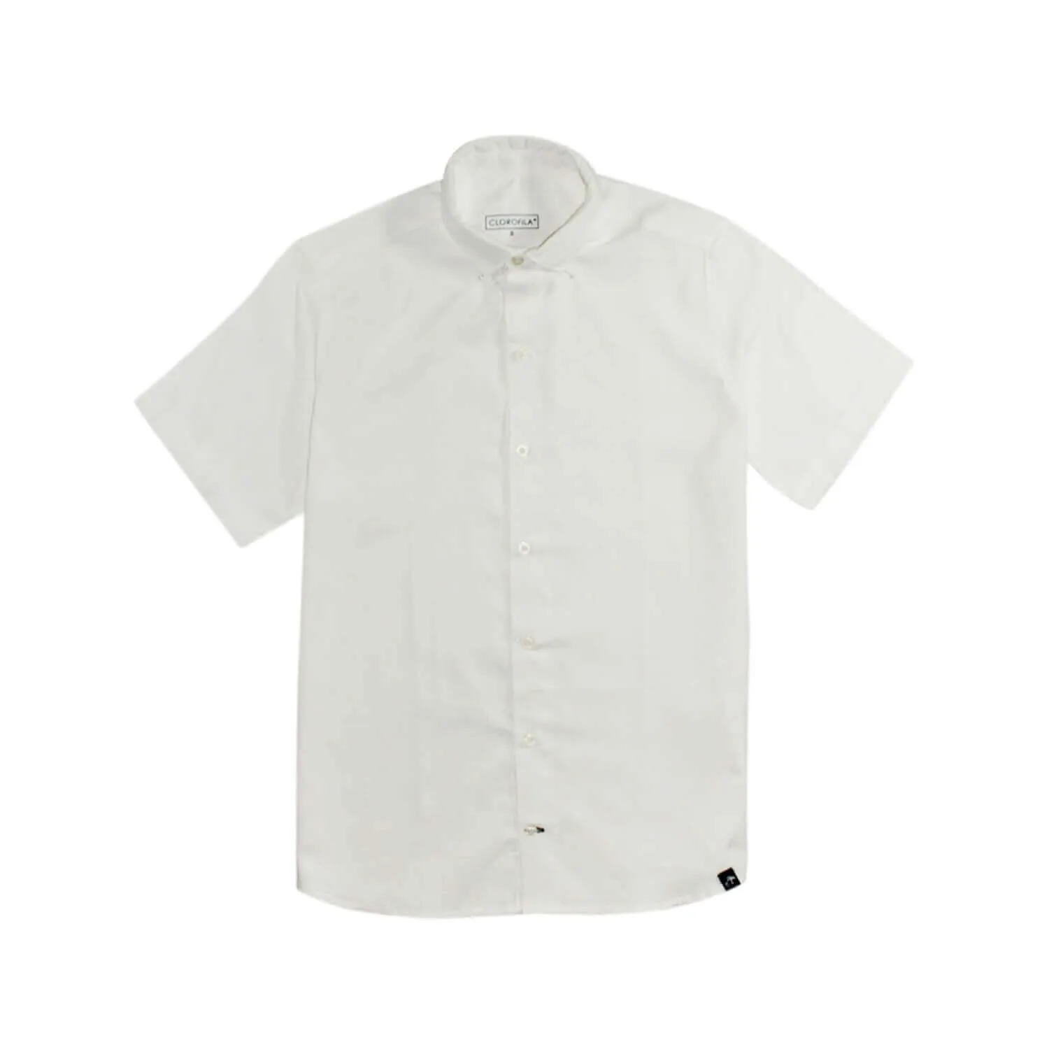 WHITE RESORT SHORT SLEEVE SHIRT
