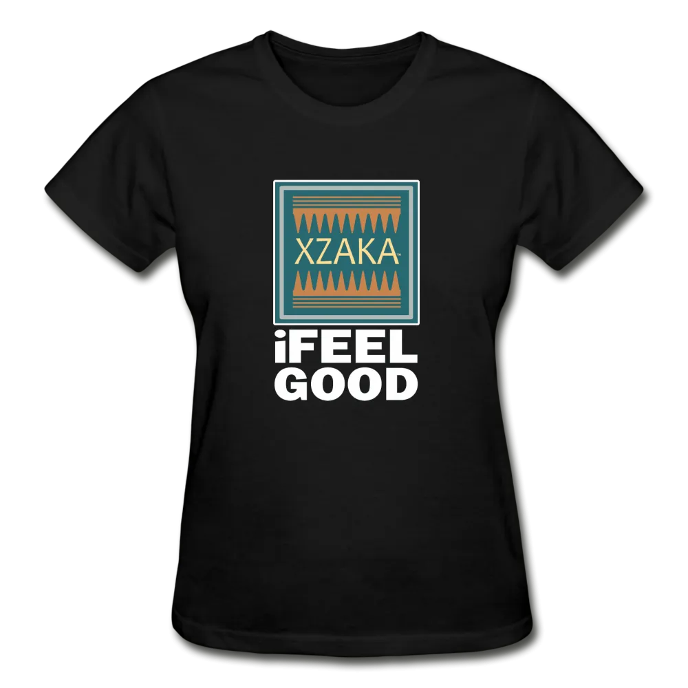 XZAKA - Women "I Feel Good" Workout T-Shirt - W3525