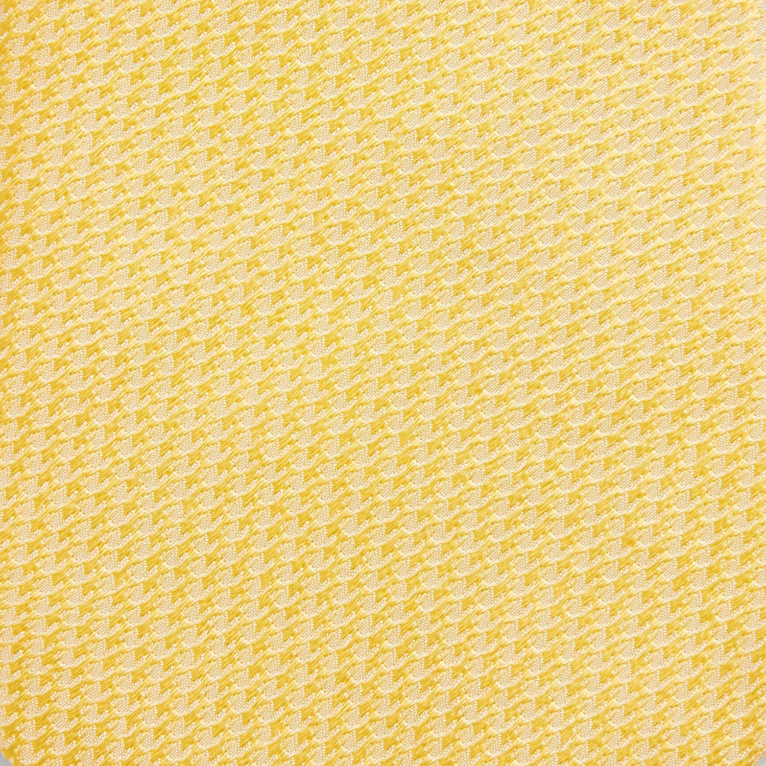 Yellow Lace Silk Tie